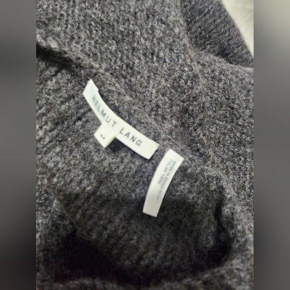 Helmut Lang sweater size M Gray - Picture 4 of 6